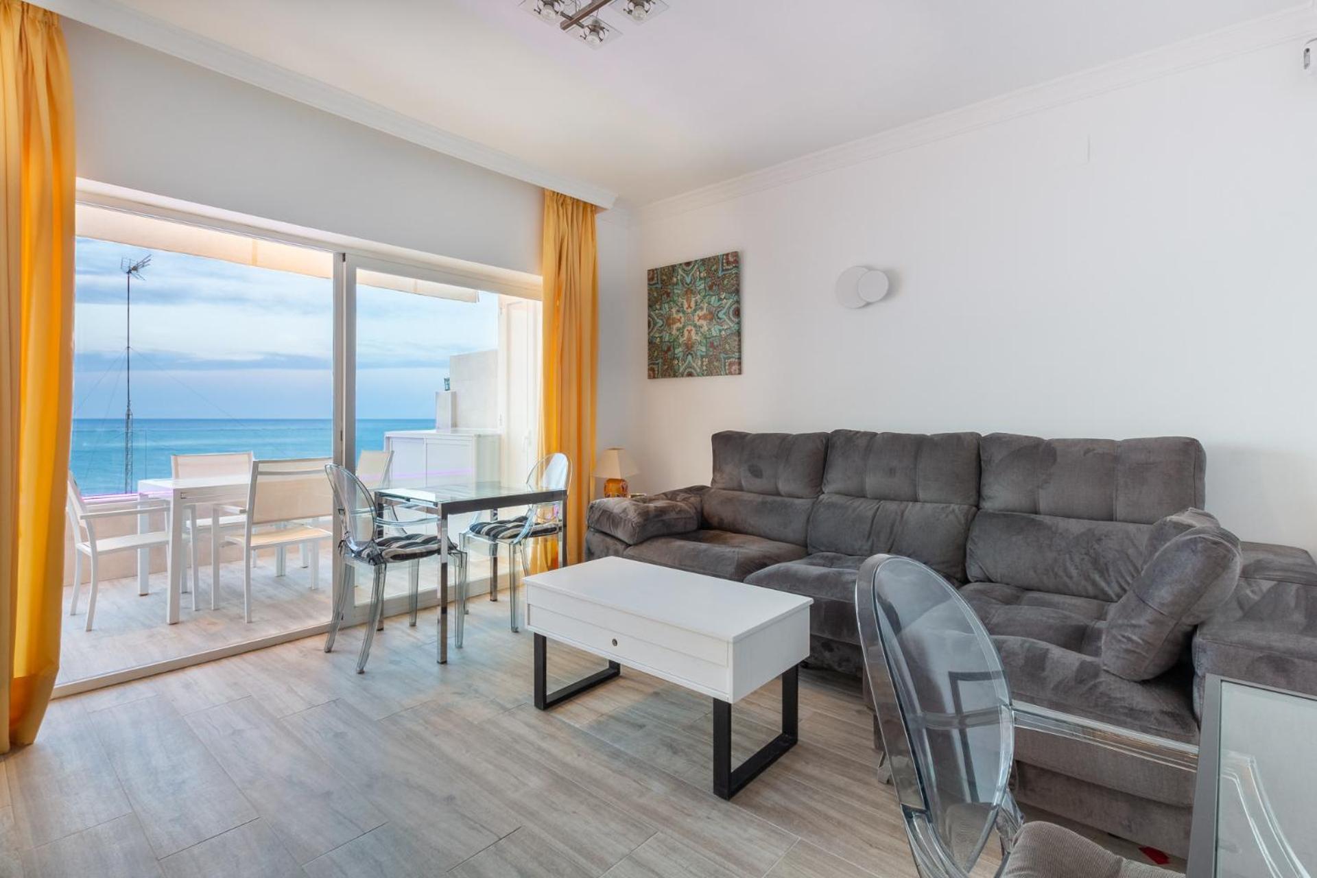 Increible Terraza Vista Al Mar, Wifi Y Parking Appartement *